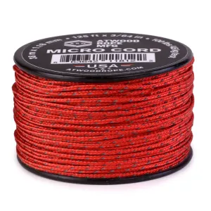 1.18mm Micro Cord Reflective - Red