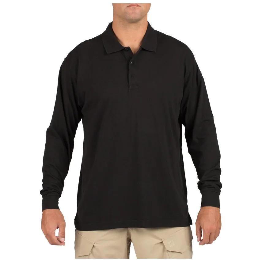 5.11 Mens Tactical Jersey Long Sleeve Polo Shirt