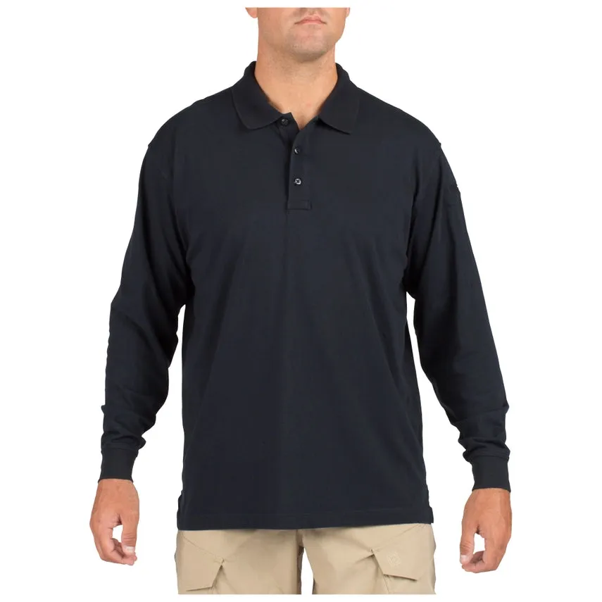 5.11 Mens Tactical Jersey Long Sleeve Polo Shirt