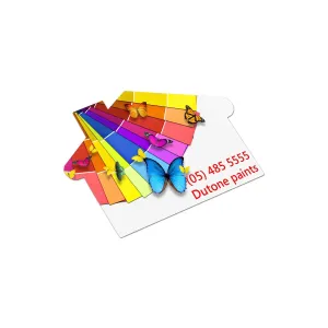 AD Labels 70 x 50mm - House Shaped