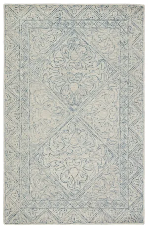 Almira Alr01 Carmen Blue/Light Grey Rug