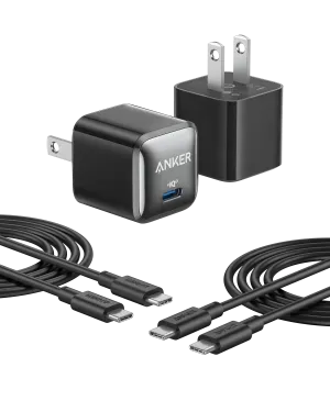 Anker <b>511</b> Charger (Nano Pro) with 6 ft USB-C Cable