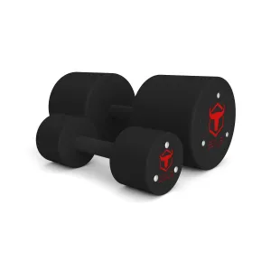 Armor Black Cerakote Dumbbells