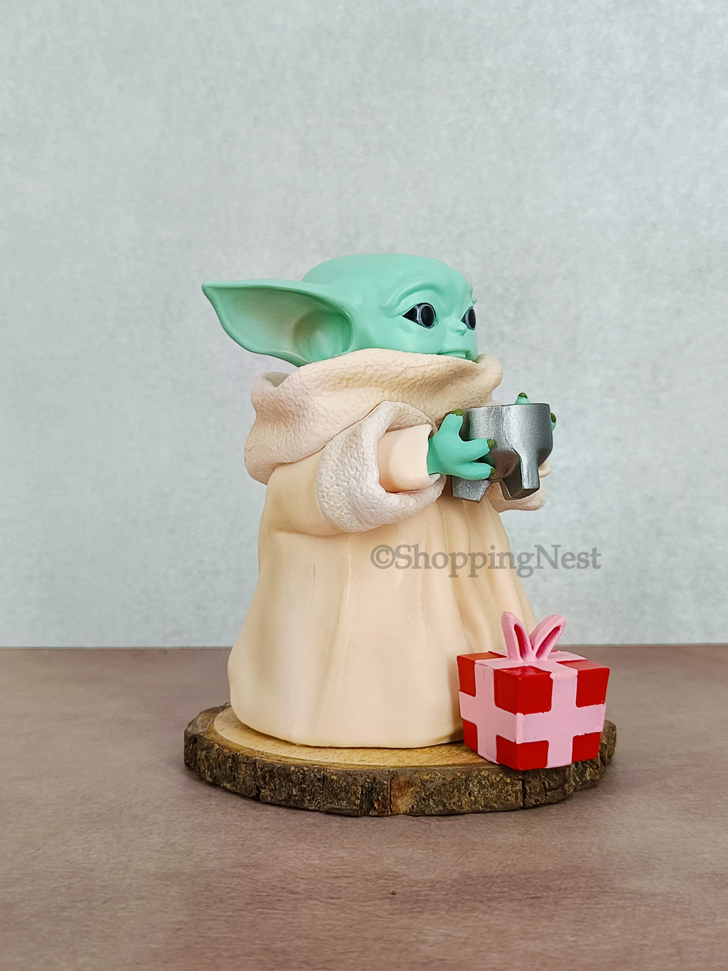 Baby Yoda Mandalorian Figure Grogu (TM) Smile Total Height approx. | 7 CM |