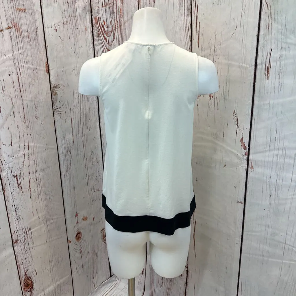 BEULAH CREAM BLACK TOP SIZE SMALL TCC