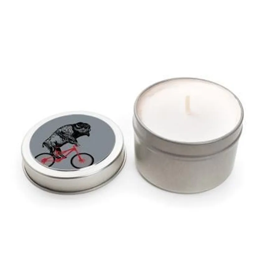 Buffalo Bike Travel Candle