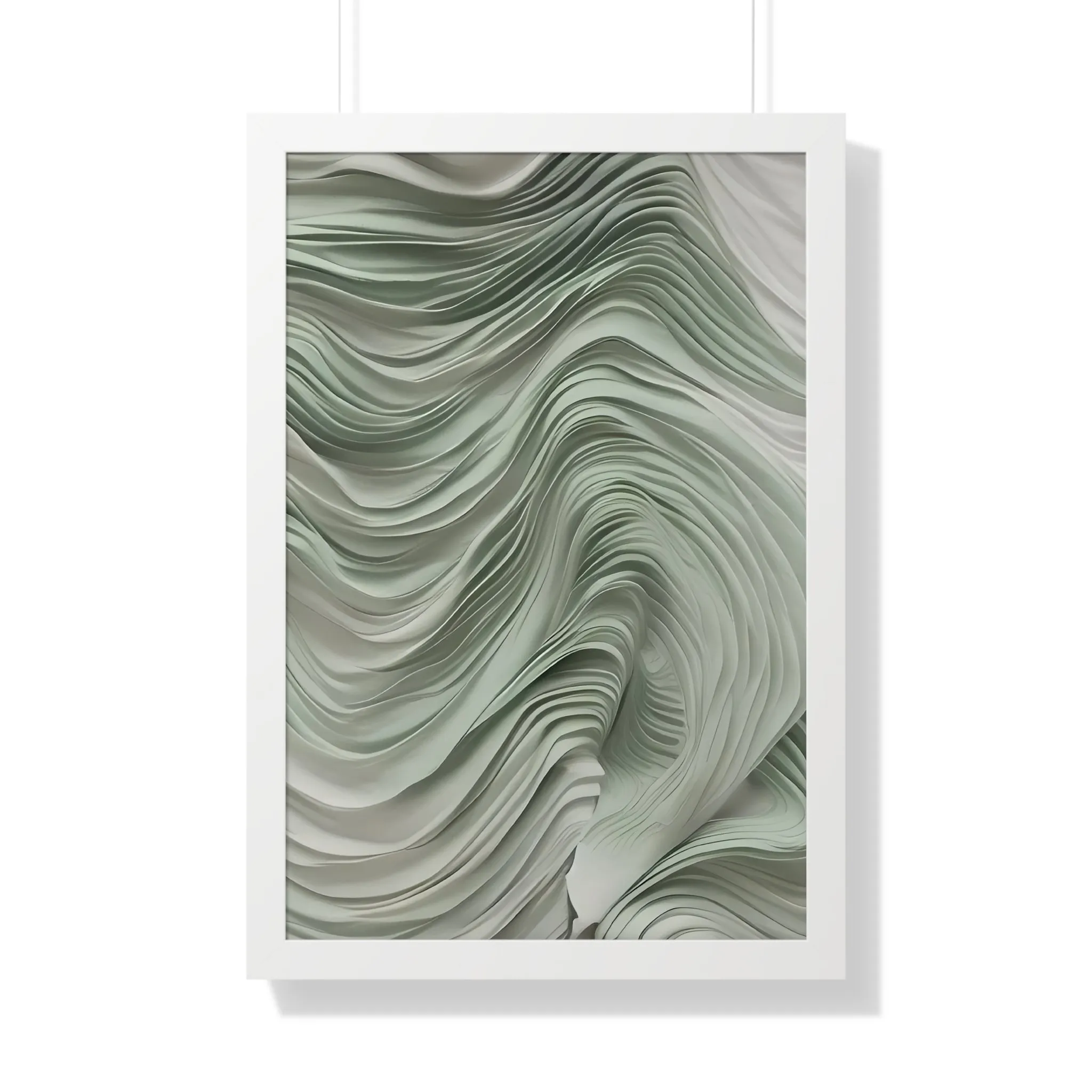 Celestial Drift Crafted Framed Vertical Poster by Artisan & Blooms