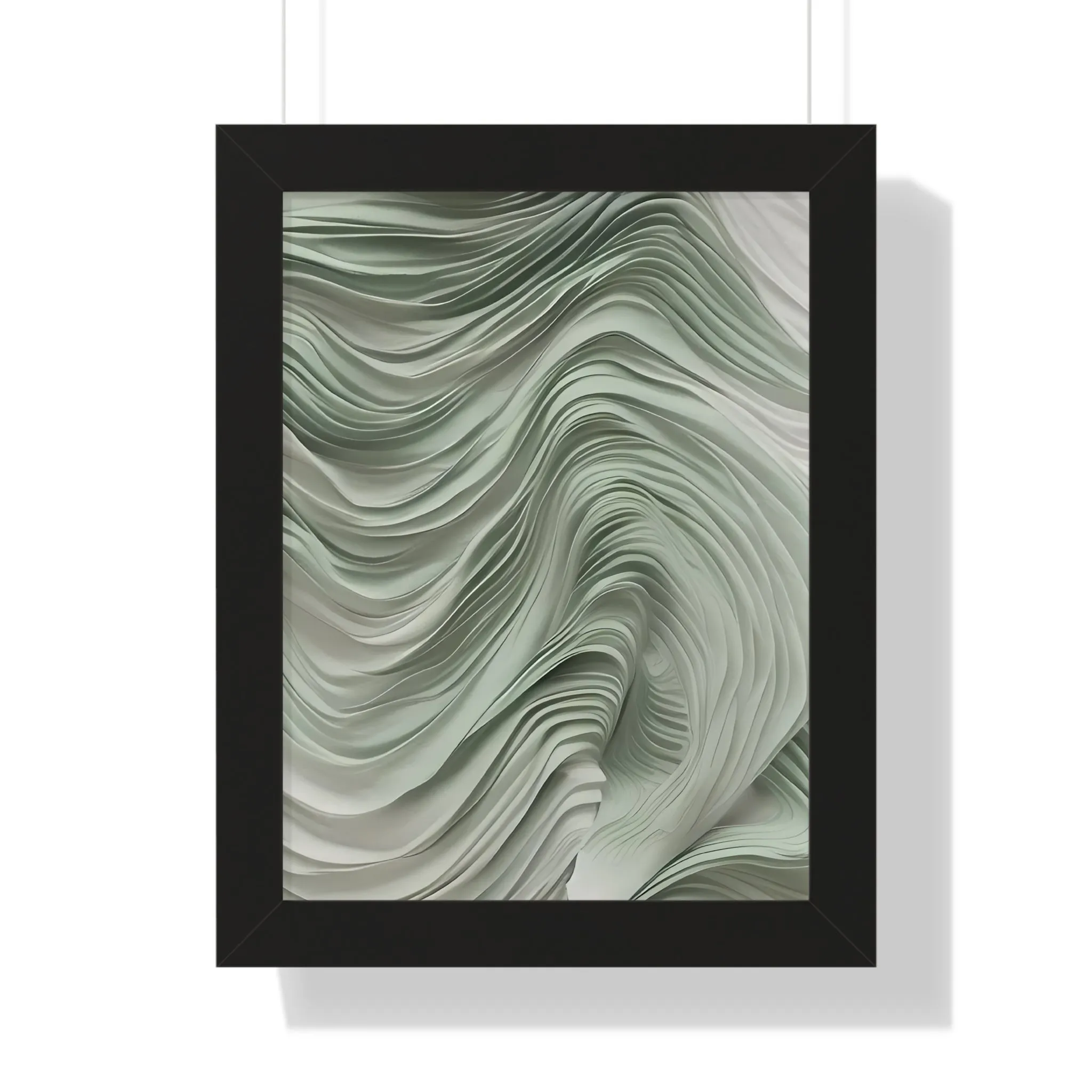 Celestial Drift Crafted Framed Vertical Poster by Artisan & Blooms