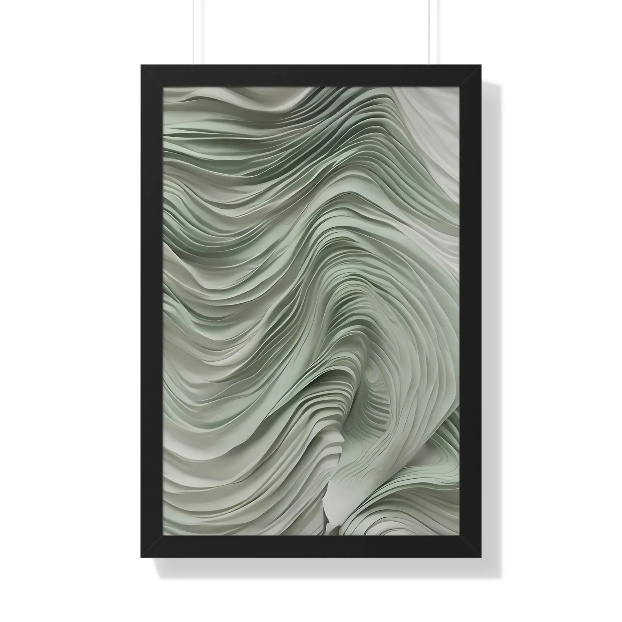 Celestial Drift Crafted Framed Vertical Poster by Artisan & Blooms