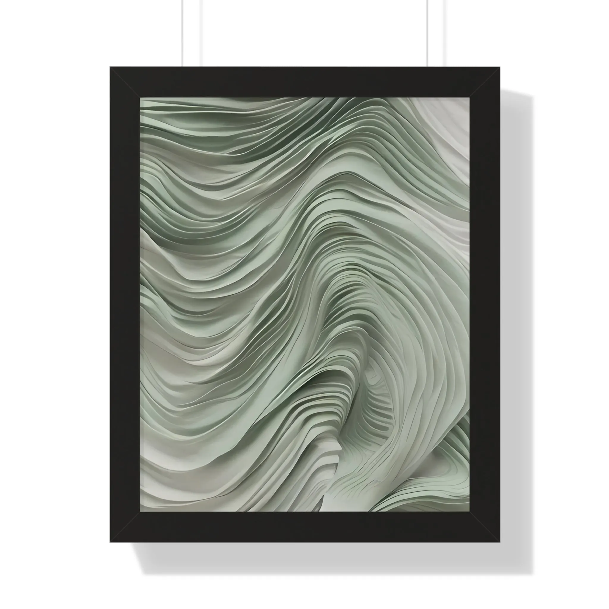 Celestial Drift Crafted Framed Vertical Poster by Artisan & Blooms