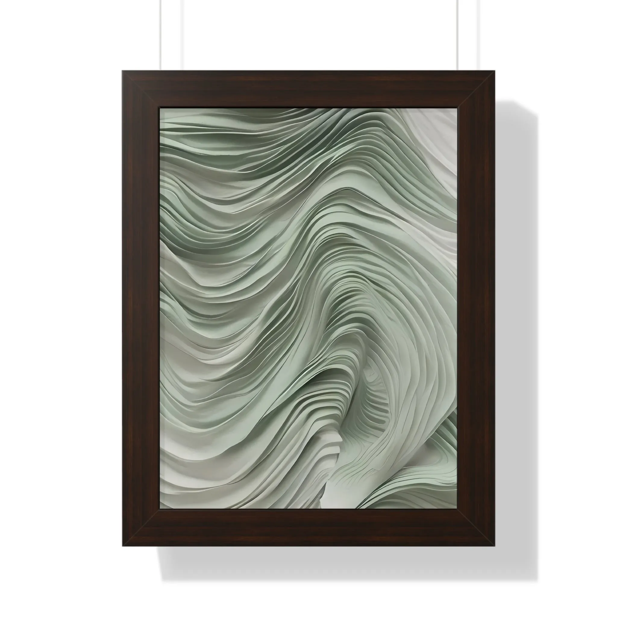 Celestial Drift Crafted Framed Vertical Poster by Artisan & Blooms