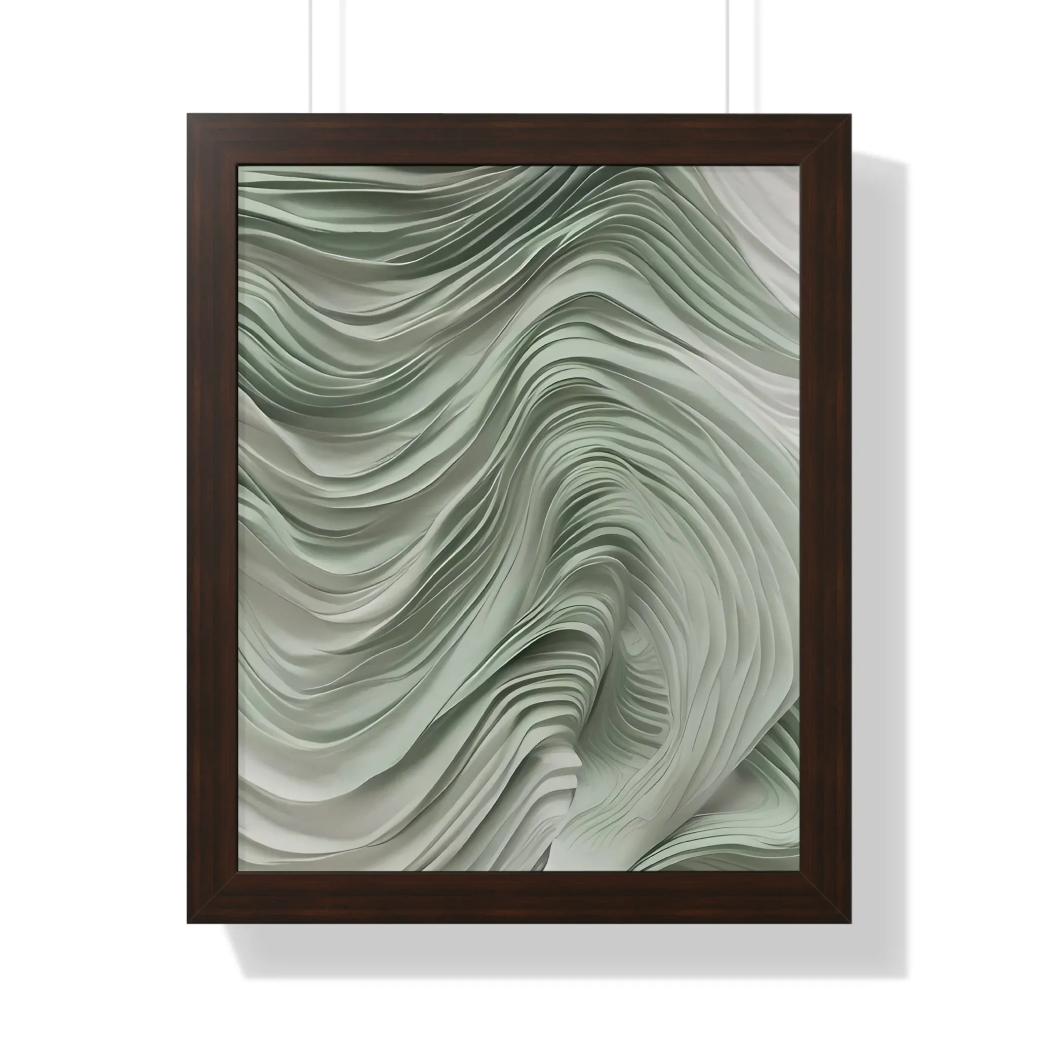 Celestial Drift Crafted Framed Vertical Poster by Artisan & Blooms