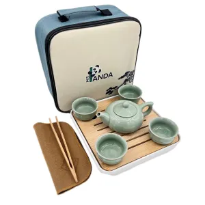 China Tea Set with Travel Case