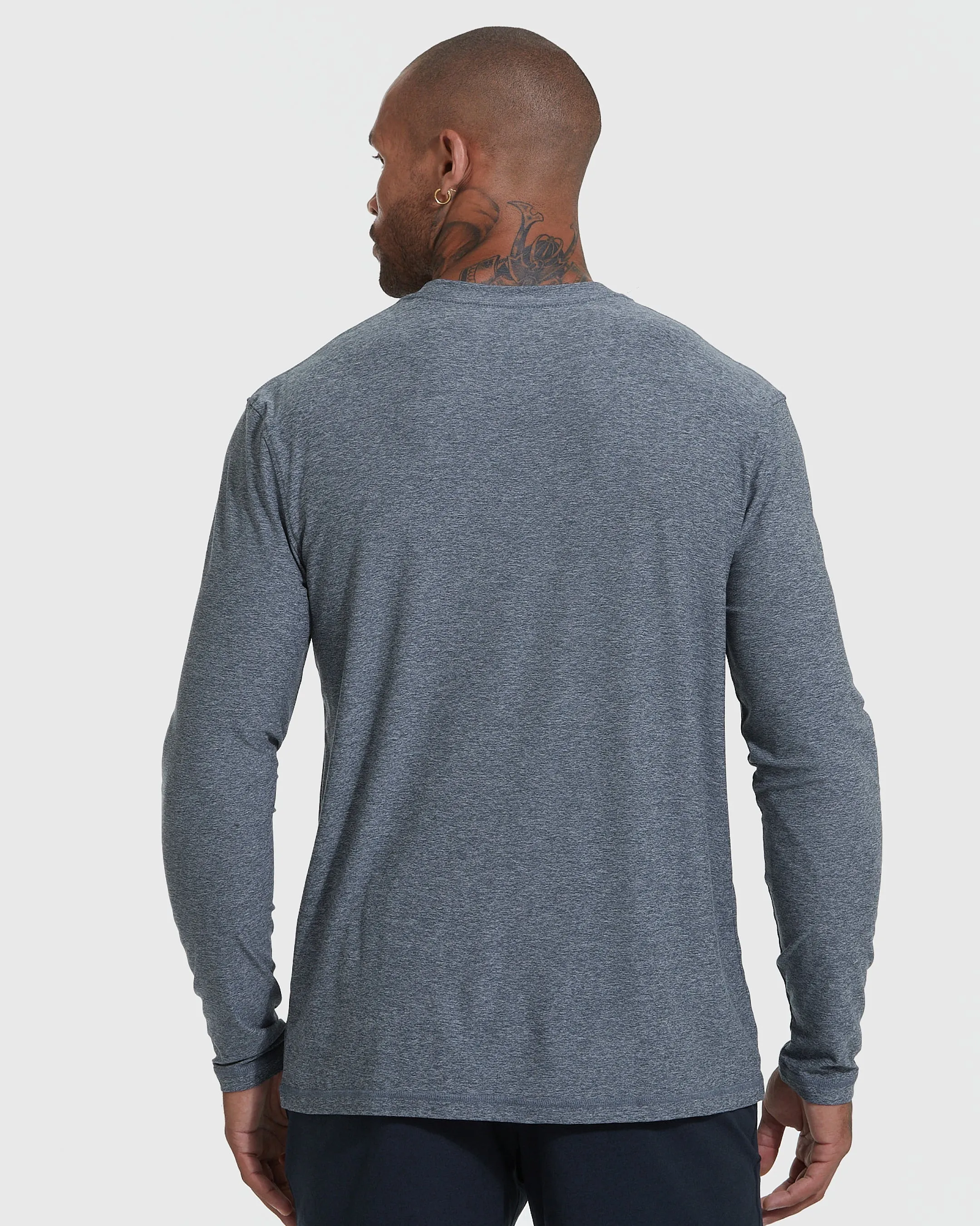 Cool Tones Active Long Sleeve Crew T-Shirt 6-Pack