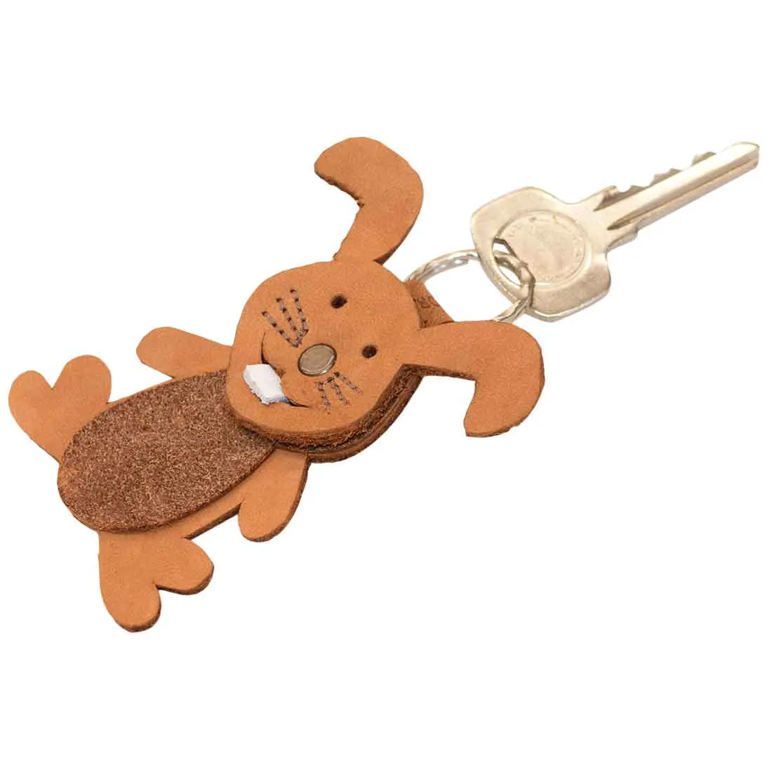 Crazy Rabbit Keychain