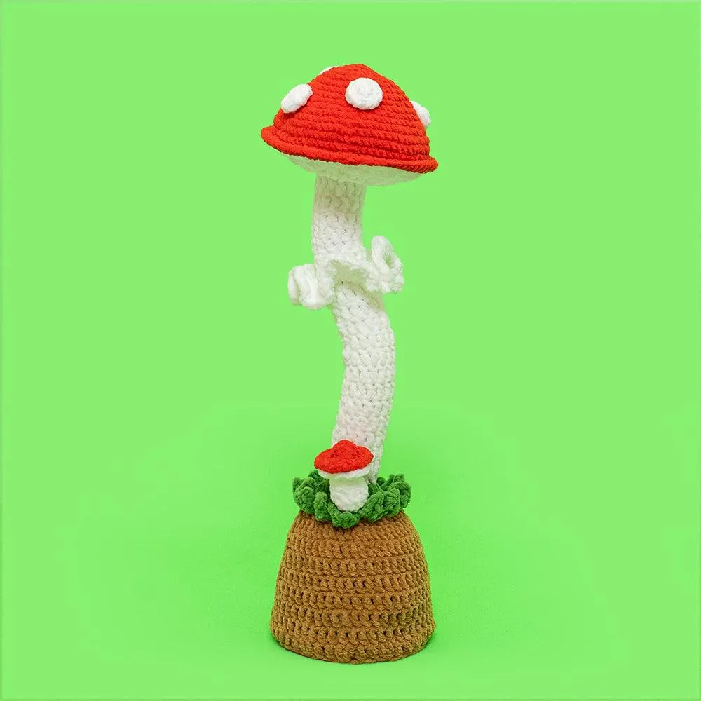 Dancing Mushroom Animal Can Sing and Dance Cute Crochet Kit