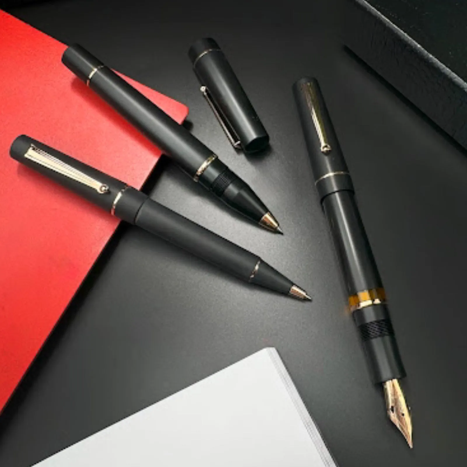 Delta Duna Matte Black Collection - Ballpoint