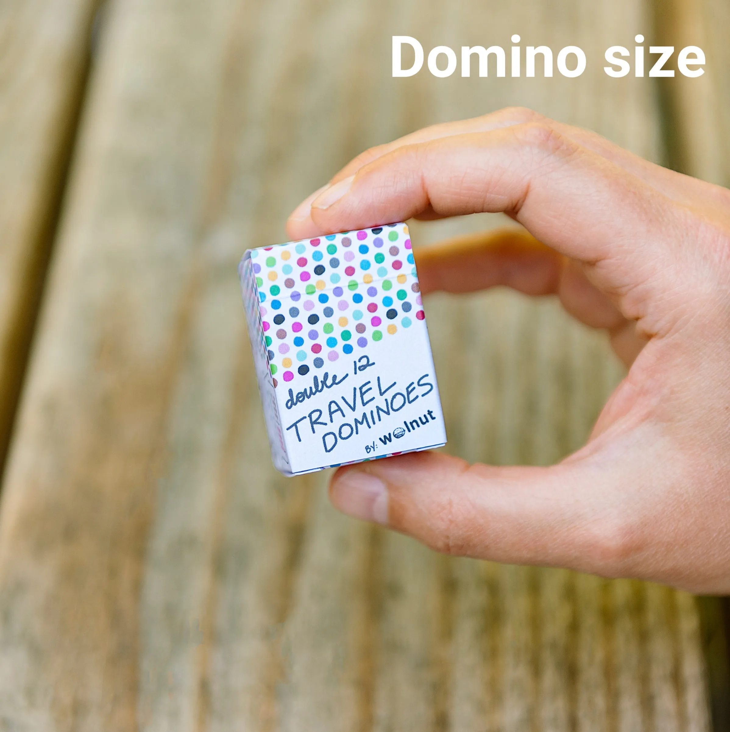 Double 12 Travel Domino Playing Cards