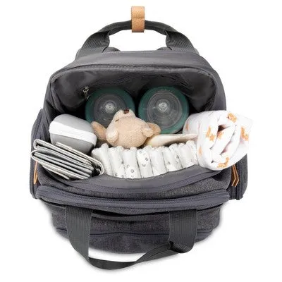 Eddie Bauer Canyon Summit Convertible Diaper Bag Backpack - Gray