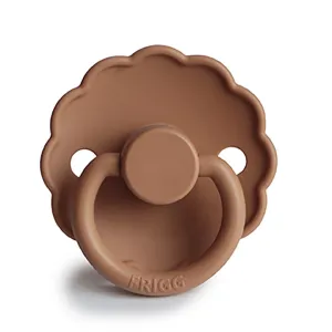 Frigg Pacifier Daisy Peach Bronze- Latex Size 2