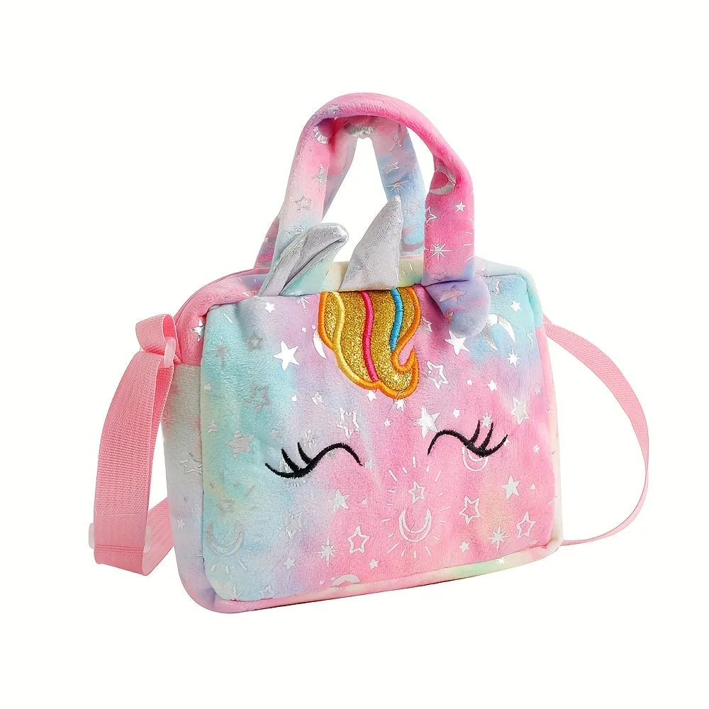 Girls Cute Unicorn Crossbody Bag