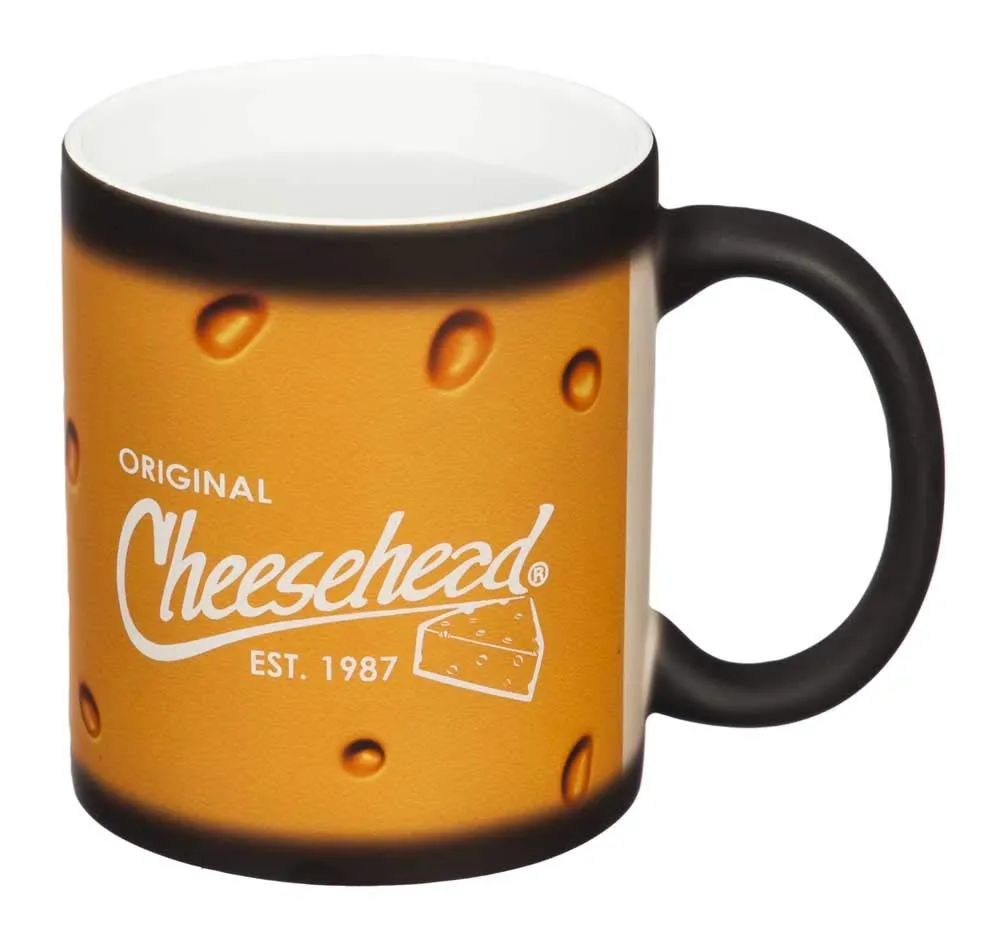 Green Bay Packers Cheesehead Classic Reveal Coffee Mug