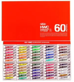 Holbein Watercolor 5ml Set of 60