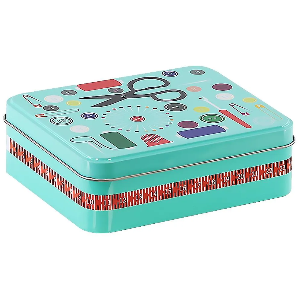 Metal Sewing Box