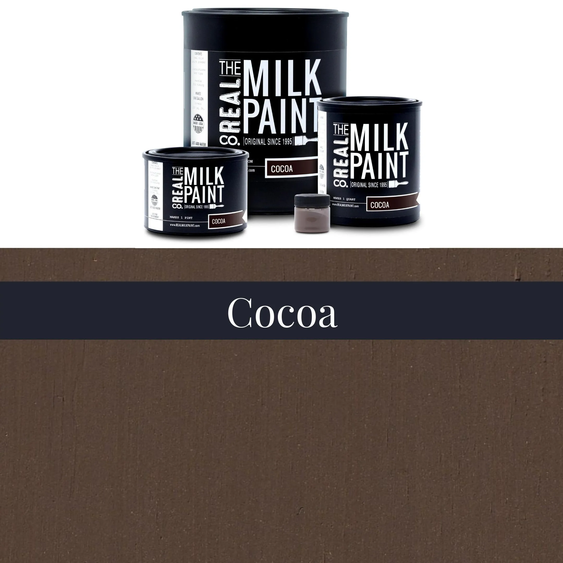 Milk Paint - The Brown Collection, All Natural VOC-free Finish