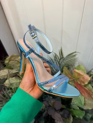 Nicole Strappy Sandal - Blue