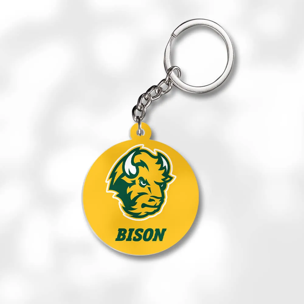 Pack 3 North Dakota State University Keychains