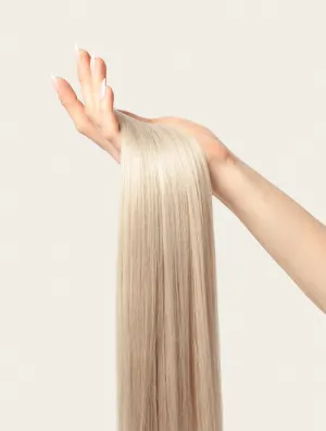 Platinum Blonde, 16" Classic Clip-In Hair Extensions, #300P | 100g