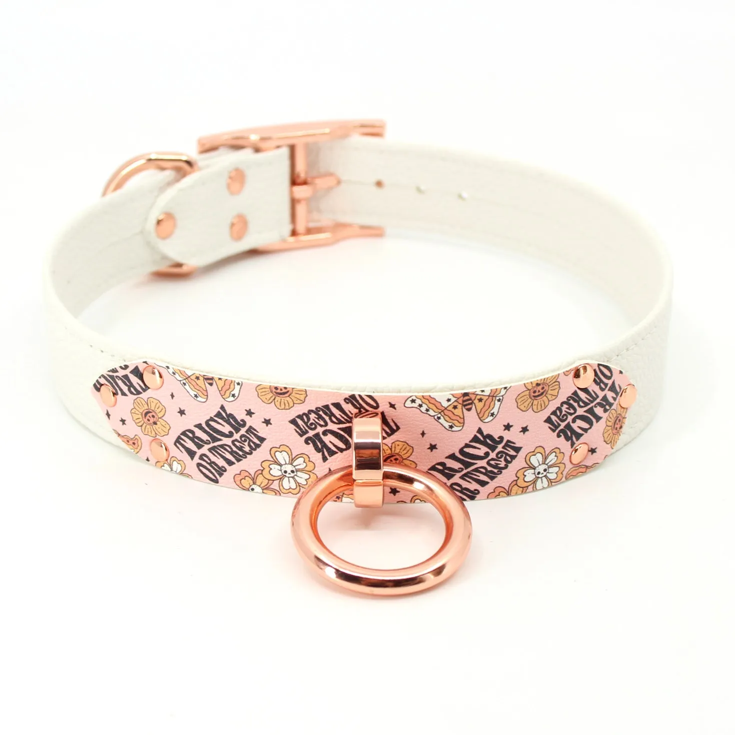 Retro Trick or Treat Classic Collar