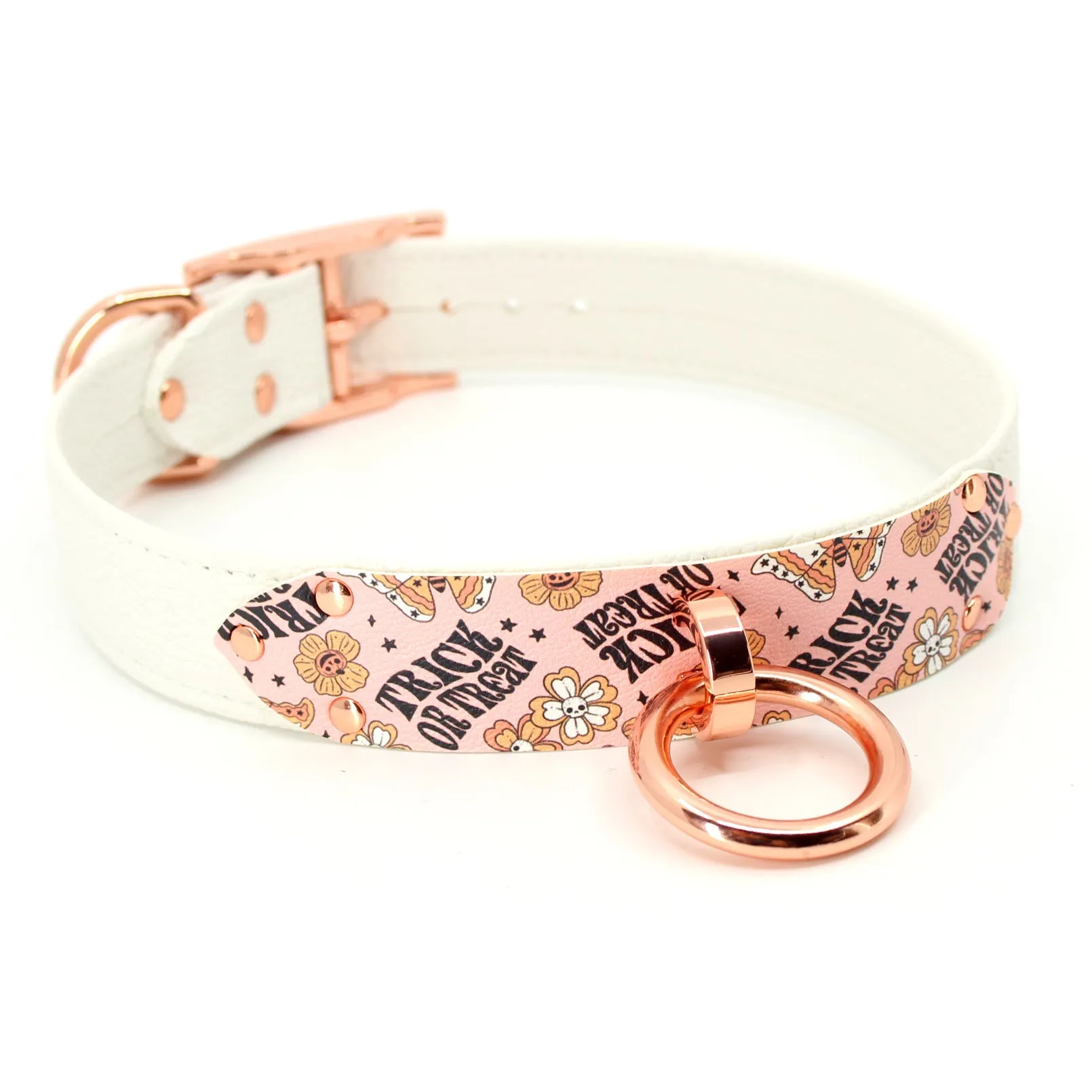 Retro Trick or Treat Classic Collar