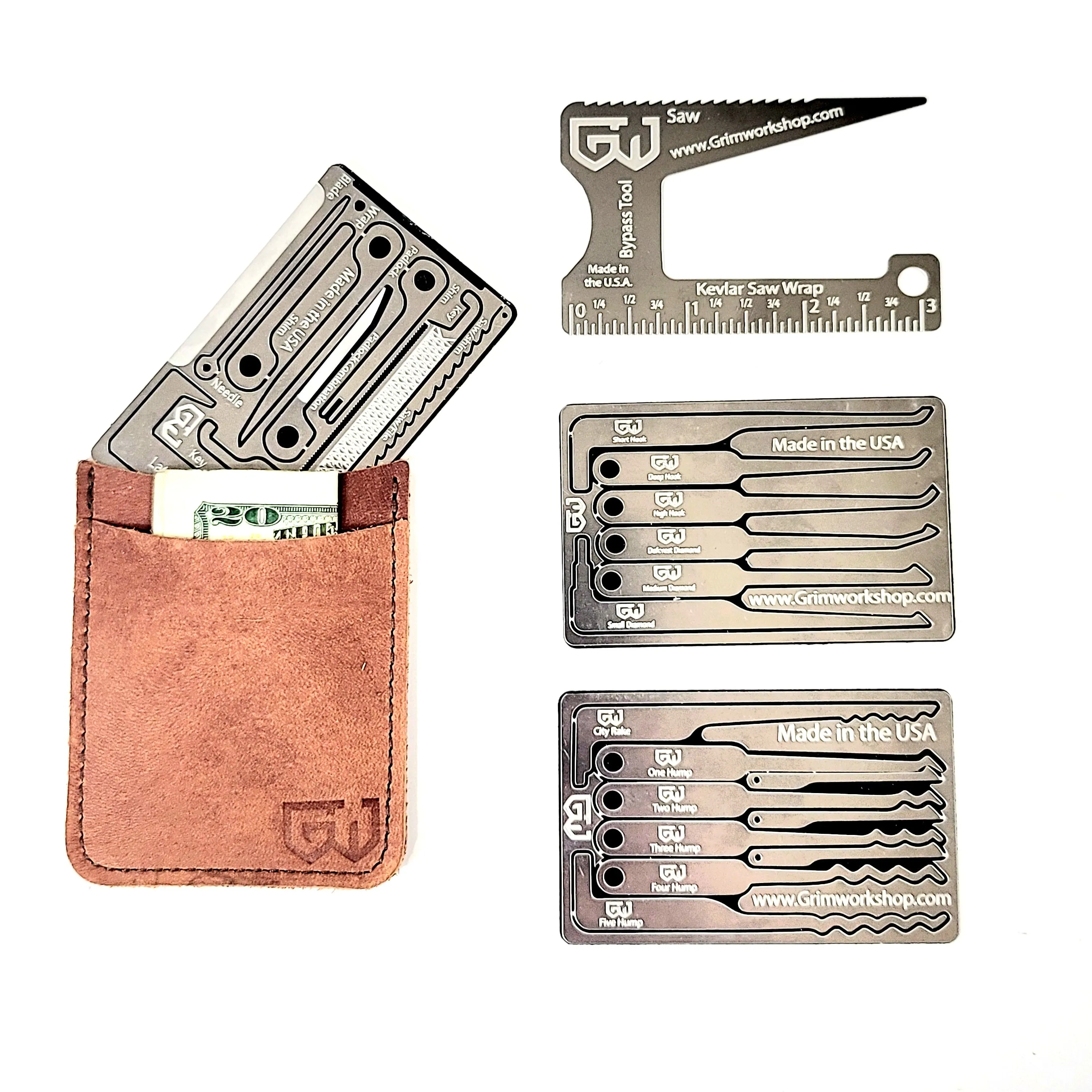 SERE Kit Lock Pick and Escape Kit: Urban Survival Cards