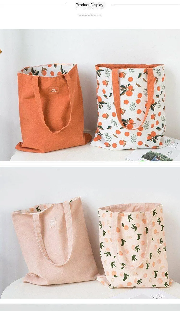 Stylish Double Sided Clementine Hand Bag