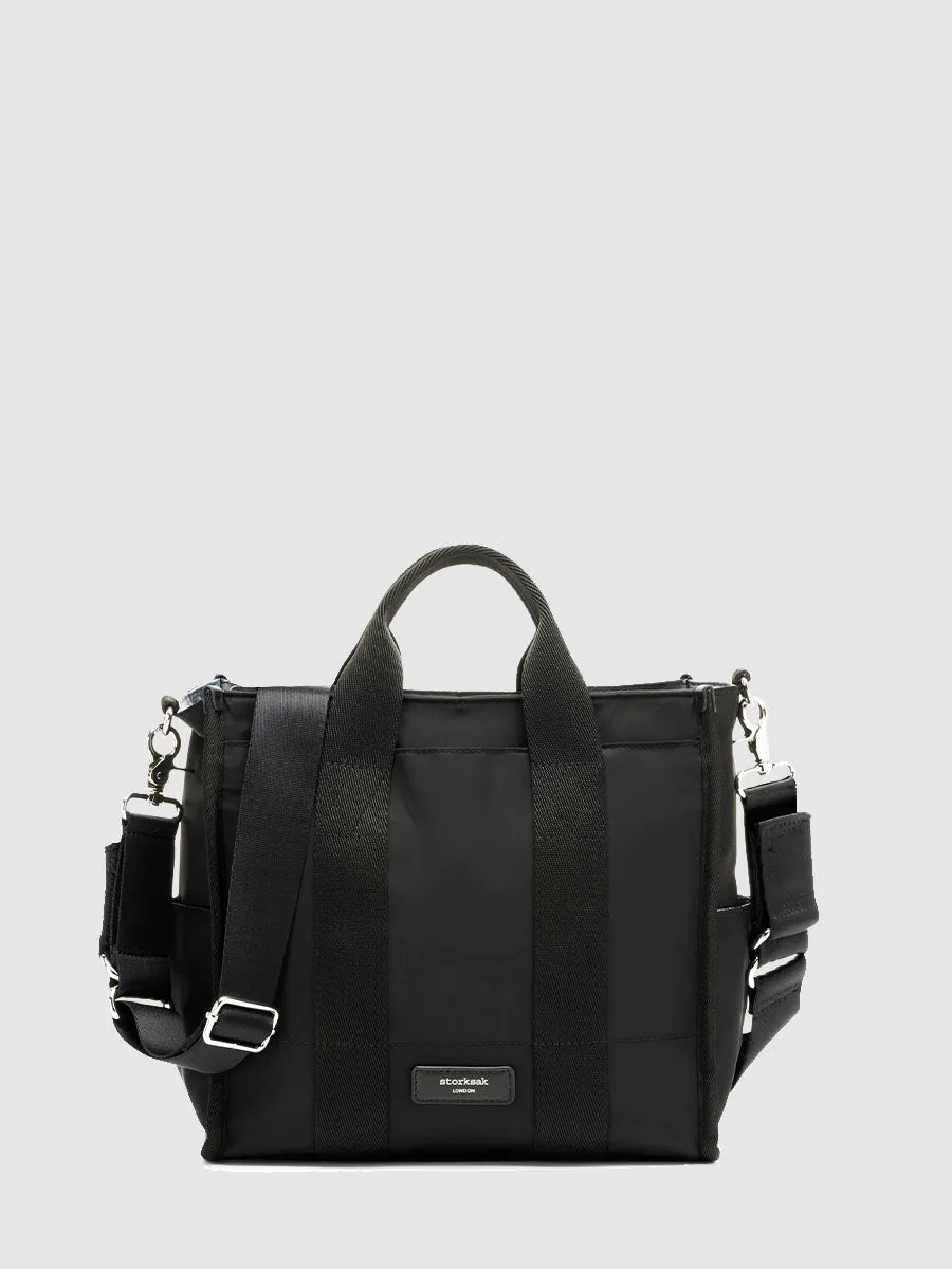 Thea Tote & Compact Changing Bag Black