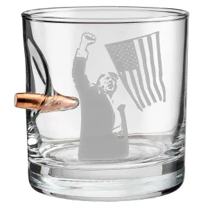 Trump Whiskey Glasses (4 Design Options)